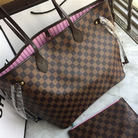 louis vuitton neverfull pink|Louis Vuitton Neverfull pink inside.